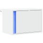 Mesita de noche de pared con luces LED blanco de , Mesitas de noche - Ref: Foro24-852089, Precio: 37,04 €, Descuento: %