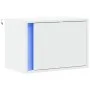 Mesita de noche de pared con luces LED blanco de , Mesitas de noche - Ref: Foro24-852089, Precio: 36,51 €, Descuento: %