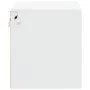 Mesita de noche de pared con luces LED blanco de , Mesitas de noche - Ref: Foro24-852089, Precio: 36,51 €, Descuento: %