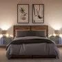 Mesitas de noche de pared con luces LED 2 uds gris hormigón by , Nightstands - Ref: Foro24-852096, Price: 59,85 €, Discount: %
