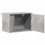 Mesitas de noche de pared con luces LED 2 uds gris hormigón de , Mesitas de noche - Ref: Foro24-852096, Precio: 60,58 €, Desc...