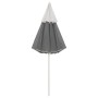 Sombrilla de playa gris antracita 300 cm de vidaXL, Sombrillas - Ref: Foro24-314718, Precio: 35,21 €, Descuento: %
