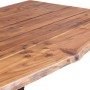 Mesa de comedor madera maciza de acacia 170x90x75 cm en Mesas de comedor | Comprar online en Foru.es