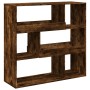 Estantería/divisor de espacios roble ahumado 100x33x94,5 cm de , Librerías y estanterías - Ref: Foro24-854440, Precio: 76,61 ...