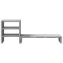 Soporte monitor con organizador escritorio madera gris Sonoma de , Bases y elevadores para ordenadores - Ref: Foro24-854738, ...