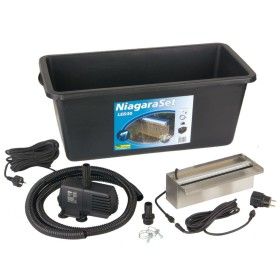 Ubbink Conjunto De Cascada Niágara 30 cm LED Con Bomba de Ubbink, Fuentes y cascadas - Ref: Foro24-401378, Precio: 269,87 €, ...