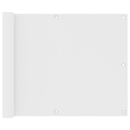 Toldo para balcón tela oxford blanco 75x400 cm de vidaXL, Sombrillas - Ref: Foro24-134889, Precio: 20,17 €, Descuento: %