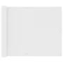 Toldo para balcón tela oxford blanco 75x400 cm de vidaXL, Sombrillas - Ref: Foro24-134889, Precio: 19,76 €, Descuento: %