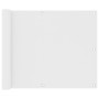 Toldo para balcón tela oxford blanco 75x400 cm de vidaXL, Sombrillas - Ref: Foro24-134889, Precio: 20,17 €, Descuento: %