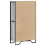 Aparador alto madera ingeniería gris Sonoma 79,5x35,5x137,5 cm de , Aparadores - Ref: Foro24-3295310, Precio: 119,26 €, Descu...