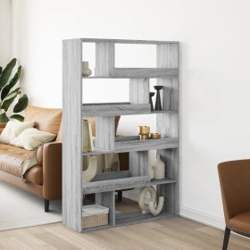 Estantería de madera de ingeniería gris Sonoma 100x33x156,5 cm de , Librerías y estanterías - Ref: Foro24-3309344, Precio: 11...