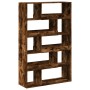 Separador de ambientes madera roble ahumado 100x33x156,5 cm de , Librerías y estanterías - Ref: Foro24-3309496, Precio: 114,3...