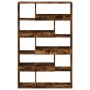 Separador de ambientes madera roble ahumado 100x33x156,5 cm de , Librerías y estanterías - Ref: Foro24-3309496, Precio: 114,3...