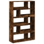 Separador de ambientes madera roble ahumado 100x33x156,5 cm de , Librerías y estanterías - Ref: Foro24-3309496, Precio: 114,3...