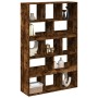 Separador de ambientes madera roble ahumado 100x33x156,5 cm de , Librerías y estanterías - Ref: Foro24-3309532, Precio: 121,2...