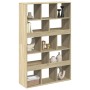 Separador de ambientes madera roble Sonoma 100x33x156,5 cm de , Librerías y estanterías - Ref: Foro24-3309530, Precio: 114,24...