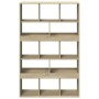 Separador de ambientes madera roble Sonoma 100x33x156,5 cm de , Librerías y estanterías - Ref: Foro24-3309530, Precio: 114,24...