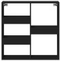 Armario de pared madera de ingeniería negro 80x15x80 cm de , Estantes y estanterías - Ref: Foro24-854545, Precio: 27,89 €, De...