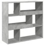 Separador de ambientes madera gris hormigón 100x33x94,5 cm de , Librerías y estanterías - Ref: Foro24-3309477, Precio: 67,31 ...