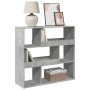 Separador de ambientes madera gris hormigón 100x33x94,5 cm de , Librerías y estanterías - Ref: Foro24-3309477, Precio: 67,31 ...