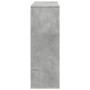 Separador de ambientes madera gris hormigón 100x33x94,5 cm de , Librerías y estanterías - Ref: Foro24-3309477, Precio: 67,31 ...