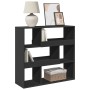 Separador de ambientes madera ingeniería negro 100x33x94,5 cm de , Librerías y estanterías - Ref: Foro24-3309475, Precio: 76,...