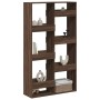Separador de ambientes madera marrón roble 100x33x175 cm de , Librerías y estanterías - Ref: Foro24-3309579, Precio: 108,62 €...
