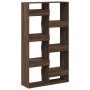 Separador de ambientes madera marrón roble 100x33x175 cm de , Librerías y estanterías - Ref: Foro24-3309579, Precio: 108,62 €...