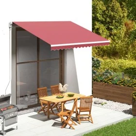 Spare fabric for red wine-colored awning 3.5x2.5 m by vidaXL, Awnings - Ref: Foro24-311966, Price: 46,86 €, Discount: %