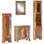 Conjunto de muebles de baño 4 piezas madera maciza reciclada de , Muebles de baño - Ref: Foro24-352785, Precio: 821,42 €, Des...