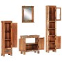 Conjunto de muebles de baño 4 piezas madera maciza reciclada de , Muebles de baño - Ref: Foro24-352785, Precio: 821,42 €, Des...