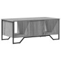 Mesa de centro madera de ingeniería gris Sonoma 100x51x40 cm de , Mesas de centro - Ref: Foro24-848492, Precio: 75,75 €, Desc...