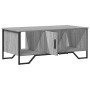 Mesa de centro madera de ingeniería gris Sonoma 100x51x40 cm de , Mesas de centro - Ref: Foro24-848492, Precio: 75,75 €, Desc...