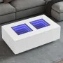 Mesa de centro con LED Infinity blanca 116x69x40 cm de , Mesas de centro - Ref: Foro24-3284056, Precio: 171,40 €, Descuento: %