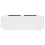 Mesa de centro con LED Infinity blanca 116x69x40 cm de , Mesas de centro - Ref: Foro24-3284056, Precio: 174,22 €, Descuento: %