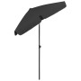 Sombrilla de playa negra 180x120 cm de vidaXL, Sombrillas - Ref: Foro24-314725, Precio: 49,26 €, Descuento: %