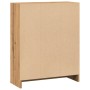 Estantería de madera de ingeniería roble artesano 60x24x76 cm de , Librerías y estanterías - Ref: Foro24-855905, Precio: 45,6...