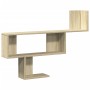 Estante de pared madera ingeniería roble Sonoma 100x15x70 cm de , Estantes y estanterías - Ref: Foro24-853193, Precio: 40,29 ...