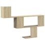 Estante de pared madera ingeniería roble Sonoma 100x15x70 cm de , Estantes y estanterías - Ref: Foro24-853193, Precio: 40,29 ...