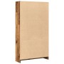 Estantería madera de ingeniería color envejecido 80x24x143 cm de , Librerías y estanterías - Ref: Foro24-857851, Precio: 66,8...