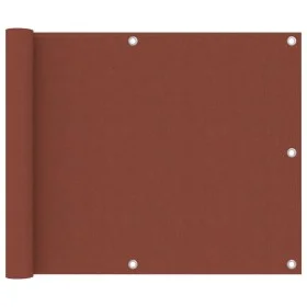 Toldo para balcón de tela oxford terracota 75x300 cm de vidaXL, Sombrillas - Ref: Foro24-134972, Precio: 15,95 €, Descuento: %