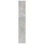 Estantería de madera de ingeniería gris hormigón 80x24x143 cm de , Librerías y estanterías - Ref: Foro24-857847, Precio: 57,7...