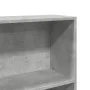 Estantería de madera de ingeniería gris hormigón 80x24x143 cm de , Librerías y estanterías - Ref: Foro24-857847, Precio: 57,7...