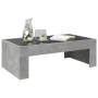 Mesa de centro con Infinity LED gris hormigón 90x50x30 cm de , Mesas de centro - Ref: Foro24-847619, Precio: 108,32 €, Descue...