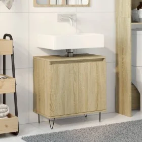 Armario de baño madera de ingeniería roble Sonoma 58x33x60 cm de , Muebles de baño - Ref: Foro24-849674, Precio: 51,12 €, Des...