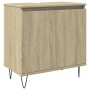 Armario de baño madera de ingeniería roble Sonoma 58x33x60 cm de , Muebles de baño - Ref: Foro24-849674, Precio: 51,93 €, Des...