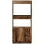 Aparadorde madera de ingeniería madera envejecida 63x33x140 cm de , Librerías y estanterías - Ref: Foro24-855113, Precio: 68,...