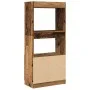 Aparadorde madera de ingeniería madera envejecida 63x33x140 cm de , Librerías y estanterías - Ref: Foro24-855113, Precio: 68,...