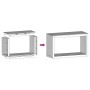 Leñero de acero inoxidable 100x40x60 cm de , Bolsas y soportes de leña - Ref: Foro24-850986, Precio: 153,32 €, Descuento: %