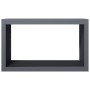 Leñero de acero gris antracita 100x40x60 cm de , Bolsas y soportes de leña - Ref: Foro24-850984, Precio: 98,34 €, Descuento: %